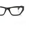 Versace Womens Eyeglasses Black Gold Oval Heart Design-4