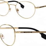 Versace Mens Eyeglasses Gold Metal Frame Phantos Design-0