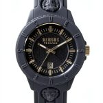 Versus Versace Mens Watch Blue Silicone Strap Quartz-0
