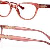 Versace Womens Eyeglasses Cat Eye Design Lightweight Comfort-1