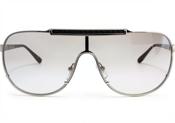 Versace Womens Sunglasses Silver Mirror Lens Glasses-2