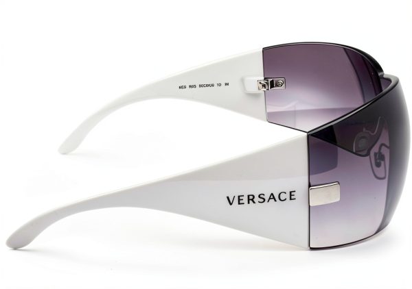 Versace Womens Sunglasses Silver Glasses UV Protection-2