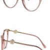 Versace Pink Acetate Eyeglasses Women Phantos Design-1