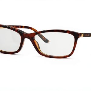 Versace VE3186 Womens Eyeglasses Rectangular Gold Acetate-0