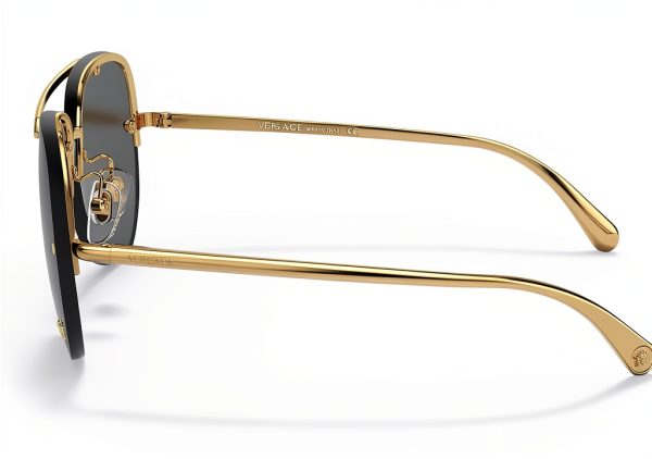 Versace Gold Sunglasses Women UV Protection Fashion-1