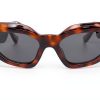 Luxottica Sunglasses Full Rim Frame Womens Mens Havana-1
