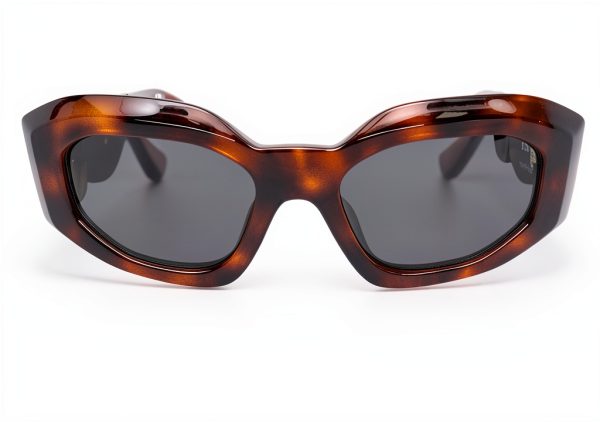 Luxottica Sunglasses Full Rim Frame Womens Mens Havana-1