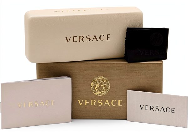 Versace Eyewear Frames Acetate Rectangle Non-Polarized-4