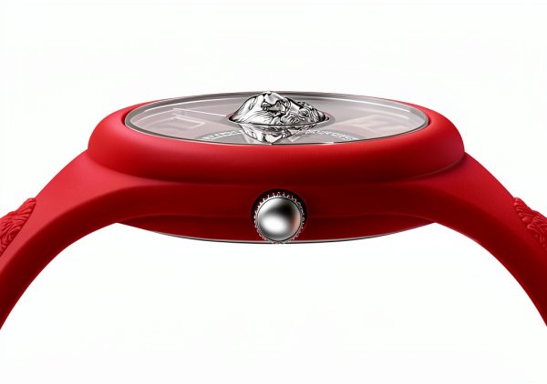 Versus Versace Womens Red Quartz Watch Luxury Fashion-1