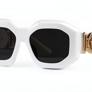 Women Sunglasses Full Rim Frame Black White 56-18-145-0