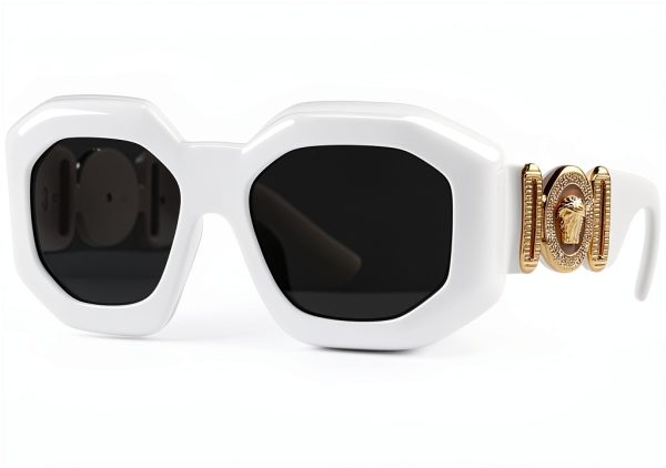 Women Sunglasses Full Rim Frame Black White 56-18-145-0