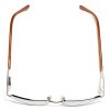Versace Womens Eyewear Frames Metal Bronze Square Design-3