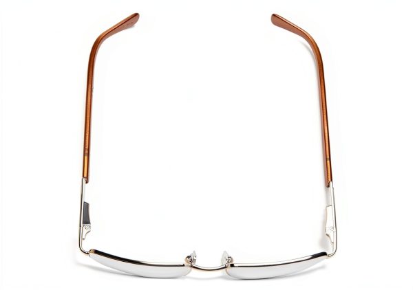 Versace Womens Eyewear Frames Metal Bronze Square Design-3