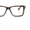 Versace Mens Eyeglasses Black Transparent Grey Rectangle-4