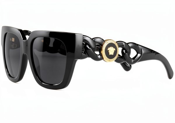 Square Sunglasses Women Non Polarized Black Frame-2