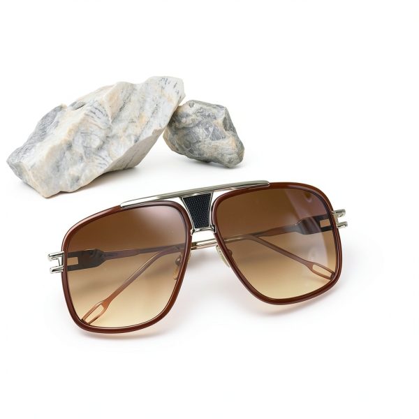 Tskestvy Mens Sunglasses UV400 Protection Gradient Colors-6