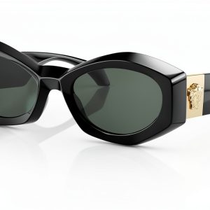 Women Sunglasses Full Rim Frame Irregular Design Medium-0