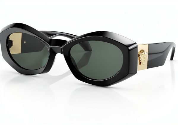 Women Sunglasses Full Rim Frame Irregular Design Medium-0