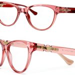Versace Womens Eyeglasses Cat Eye Design Lightweight Comfort-0
