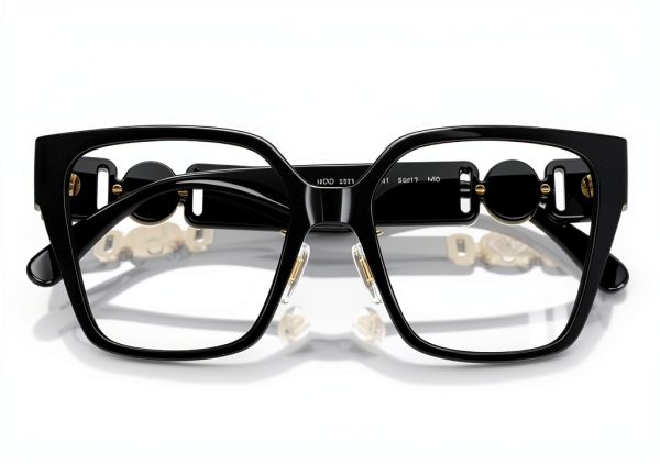 VE Eyeglass Frames Black GB1 Women's Eyewear VE 3371 D-4