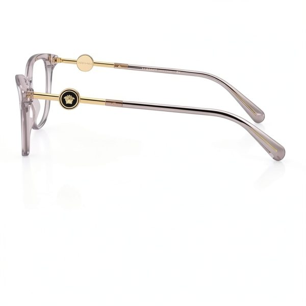 Versace Womens Eyeglasses Cat Eye Design Lightweight Comfort-2