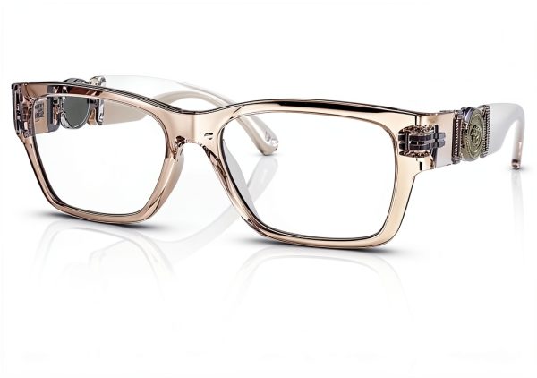 Versace Womens Eyewear Frames Crystal Design Size 53-0