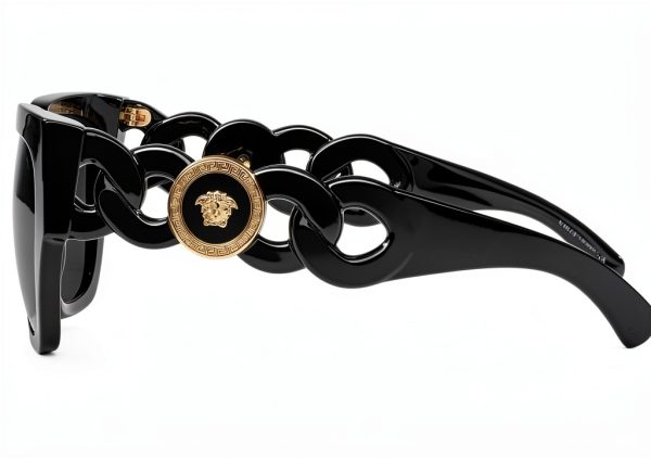 Square Sunglasses Women Non Polarized Black Frame-3