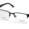 Versace Womens Eyewear Frames Matte Black VE1163B-0