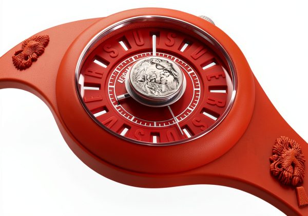Versus Versace Womens Red Quartz Watch Luxury Fashion-2