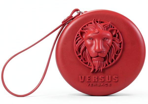 Versus Versace Womens Red Quartz Watch Luxury Fashion-3