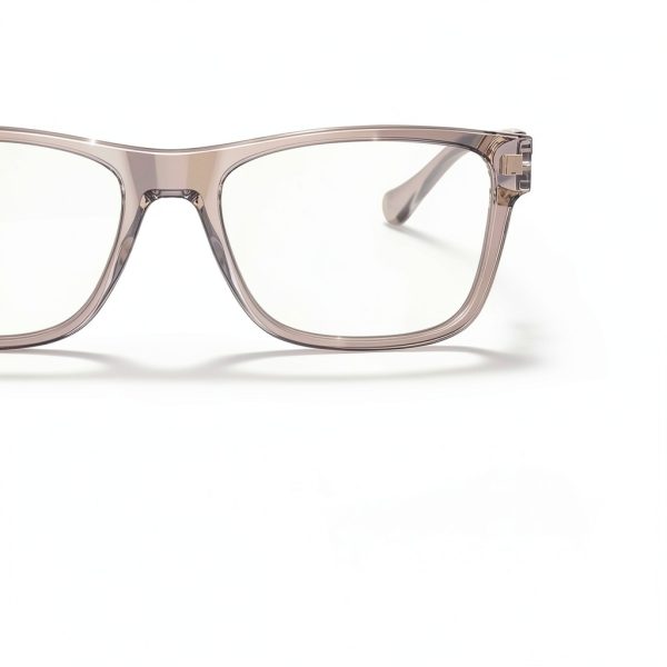 Versace Mens Eyeglasses Rectangle Design Lightweight Comfort-4