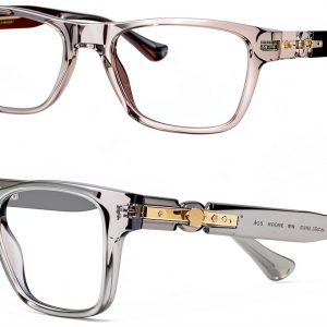 Versace Mens Eyeglasses Rectangle Design Lightweight Comfort-0