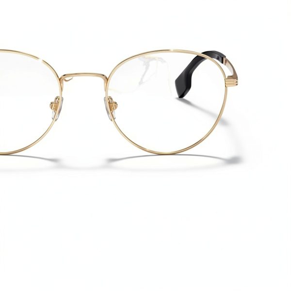 Versace Mens Eyeglasses Gold Metal Frame Phantos Design-4