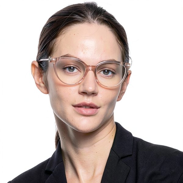 Versace Pink Acetate Eyeglasses Women Phantos Design-7