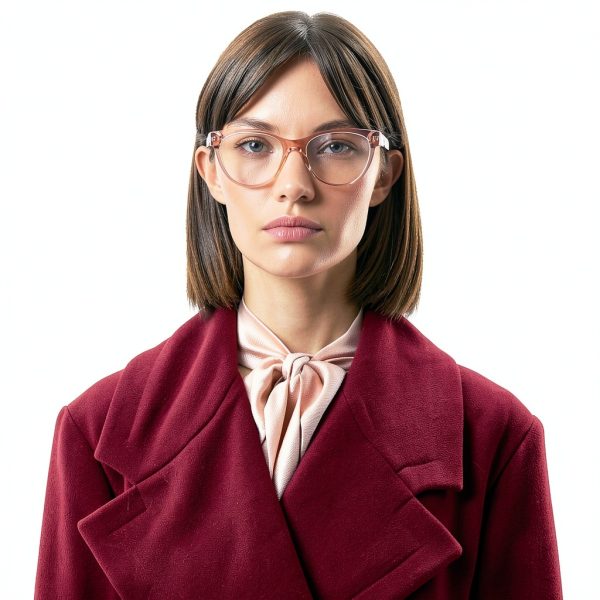 Versace Womens Eyeglasses Cat Eye Design Lightweight Comfort-7