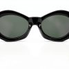 Women Sunglasses Full Rim Frame Irregular Design Medium-2