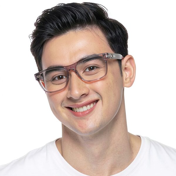 Versace Mens Eyeglasses Rectangle Design Lightweight Comfort-7