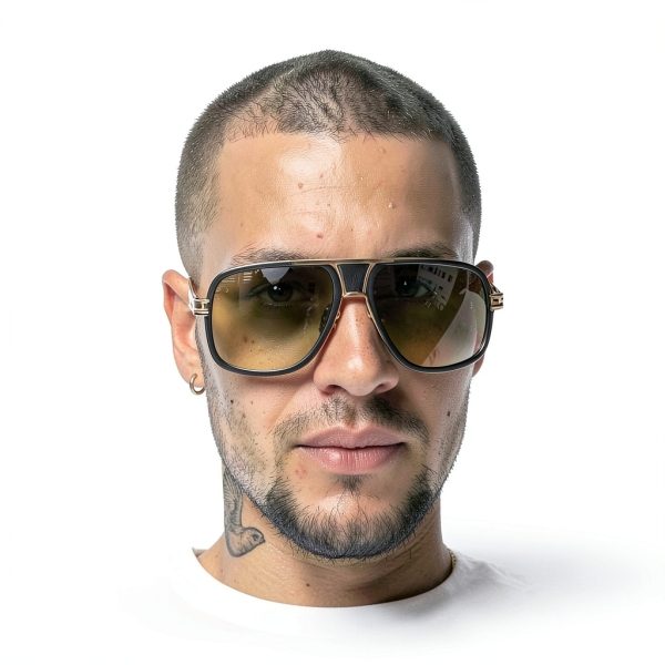 Tskestvy Mens Sunglasses UV400 Protection Gradient Colors-2