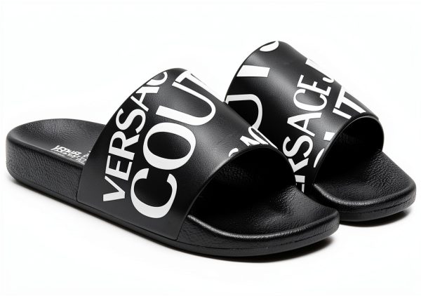 Versace Jeans Couture Slide Sandals Open Toe Slip On-1