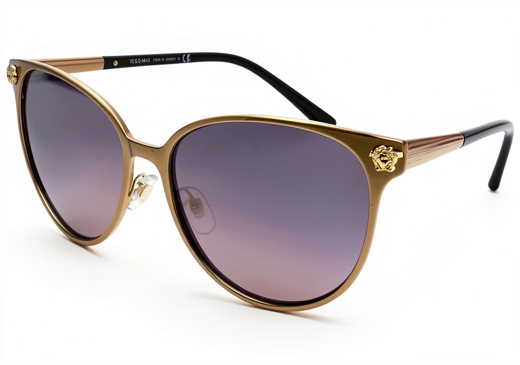 Versace Phantos sunglasses displayed on a variety of face shapes