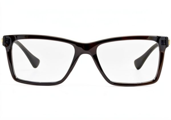 Luxottica Mens Eyewear Frames Acetate Rectangle Transparent-2