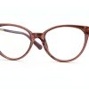 Luxottica Acetate Eyewear Frames Transparent Pink Unisex-0