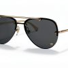 Versace Gold Sunglasses Women UV Protection Fashion-0