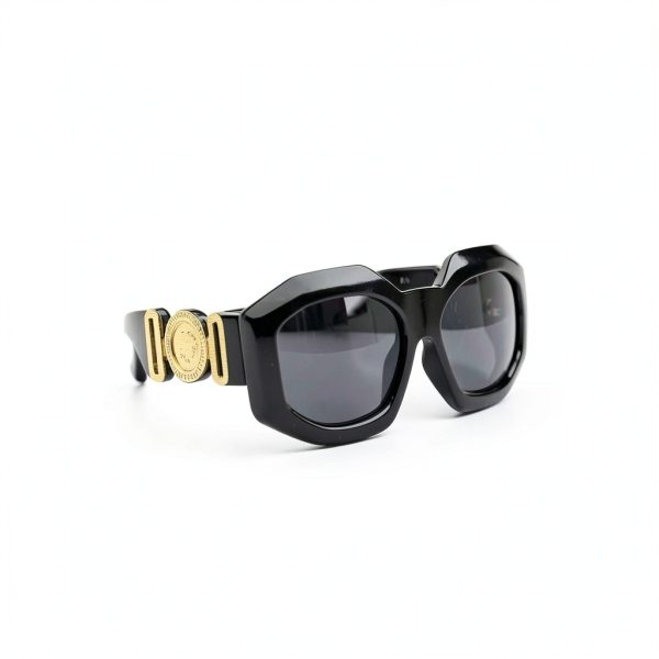 VE4424U GB187 Sunglasses 56mm Black White Womens Mens-1