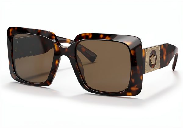 Versace Womens Sunglasses Havana Color Designer Eyewear-1
