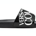 Versace Jeans Couture Slide Sandals Open Toe Slip On-0