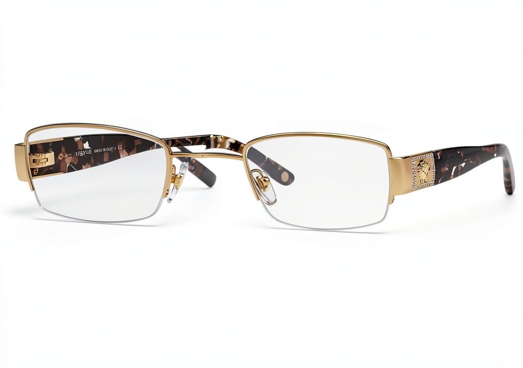 Versace womens eyewear frames displayed on a stylish background