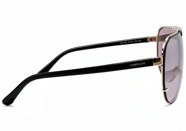 Versace Womens Sunglasses Silver Mirror Lens Glasses-3