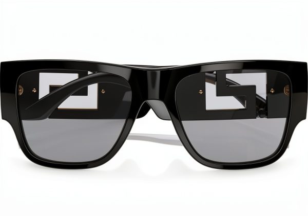 Grey-Black Men's Sunglasses Full Rim Frame 57mm-4