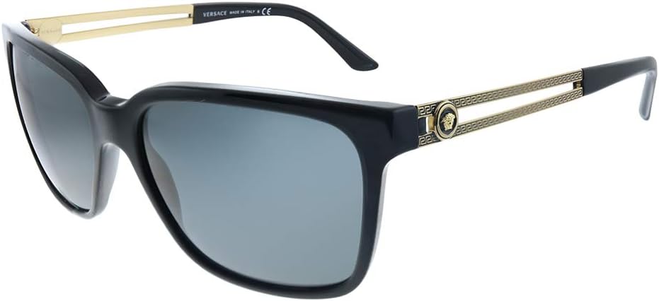 Versace women's sunglasses worn during a sunny city walk
